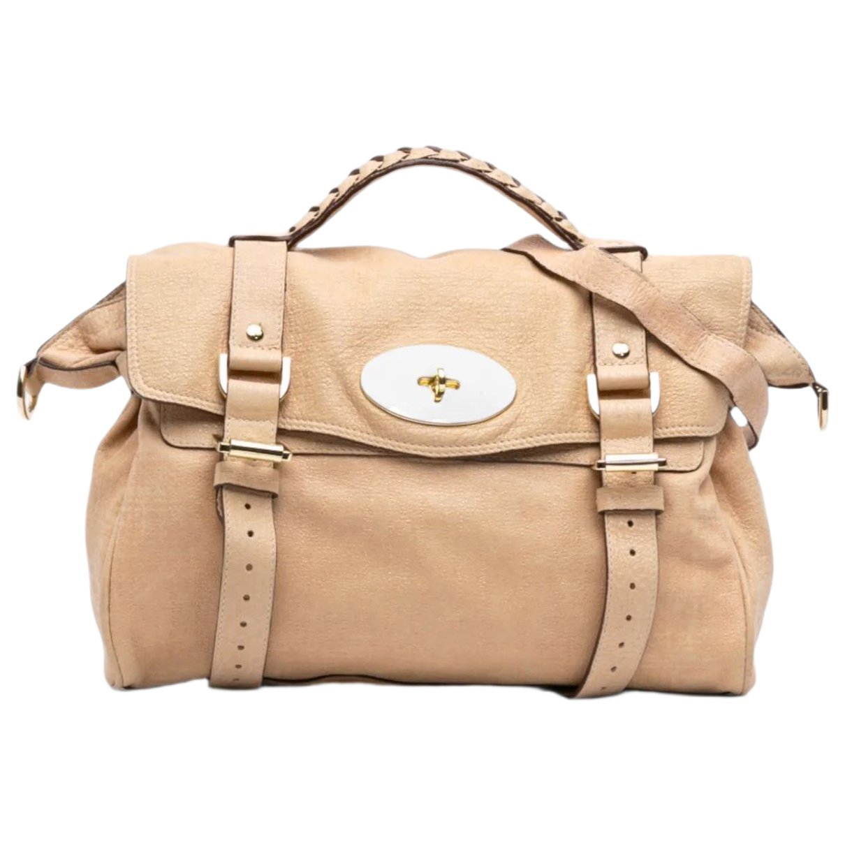 Alexa leather satchel