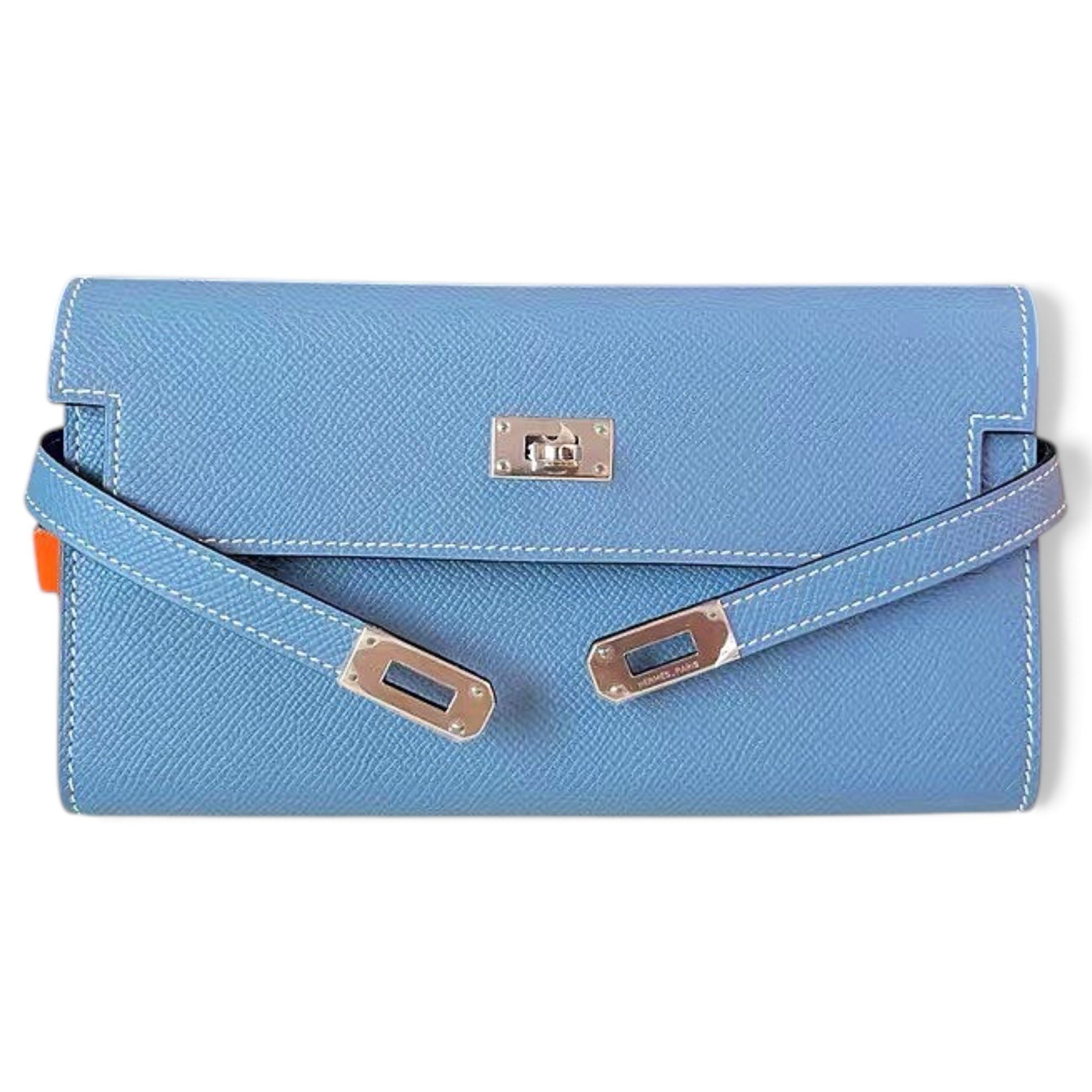 Kelly to go leather clutch bag