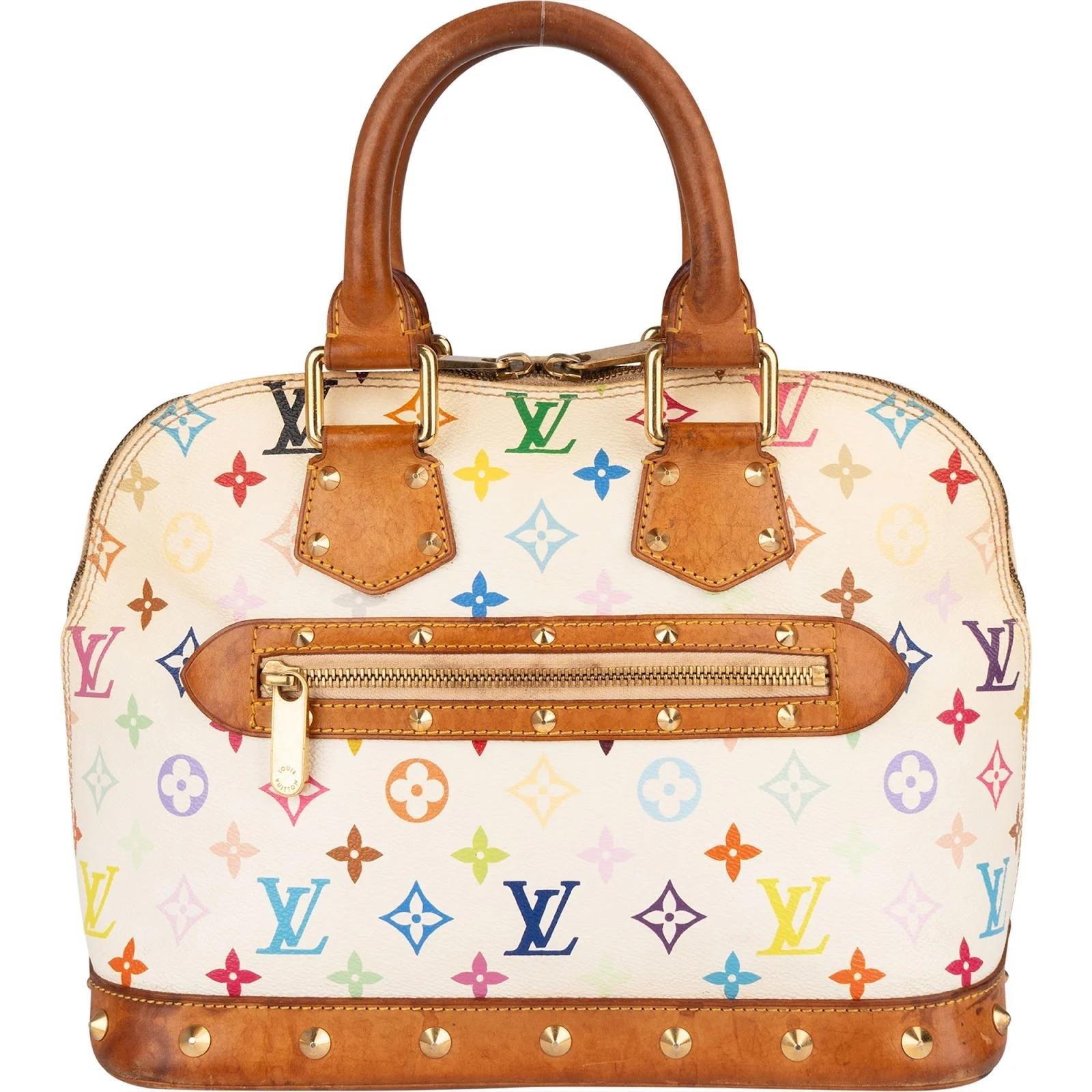 Alma leather handbag