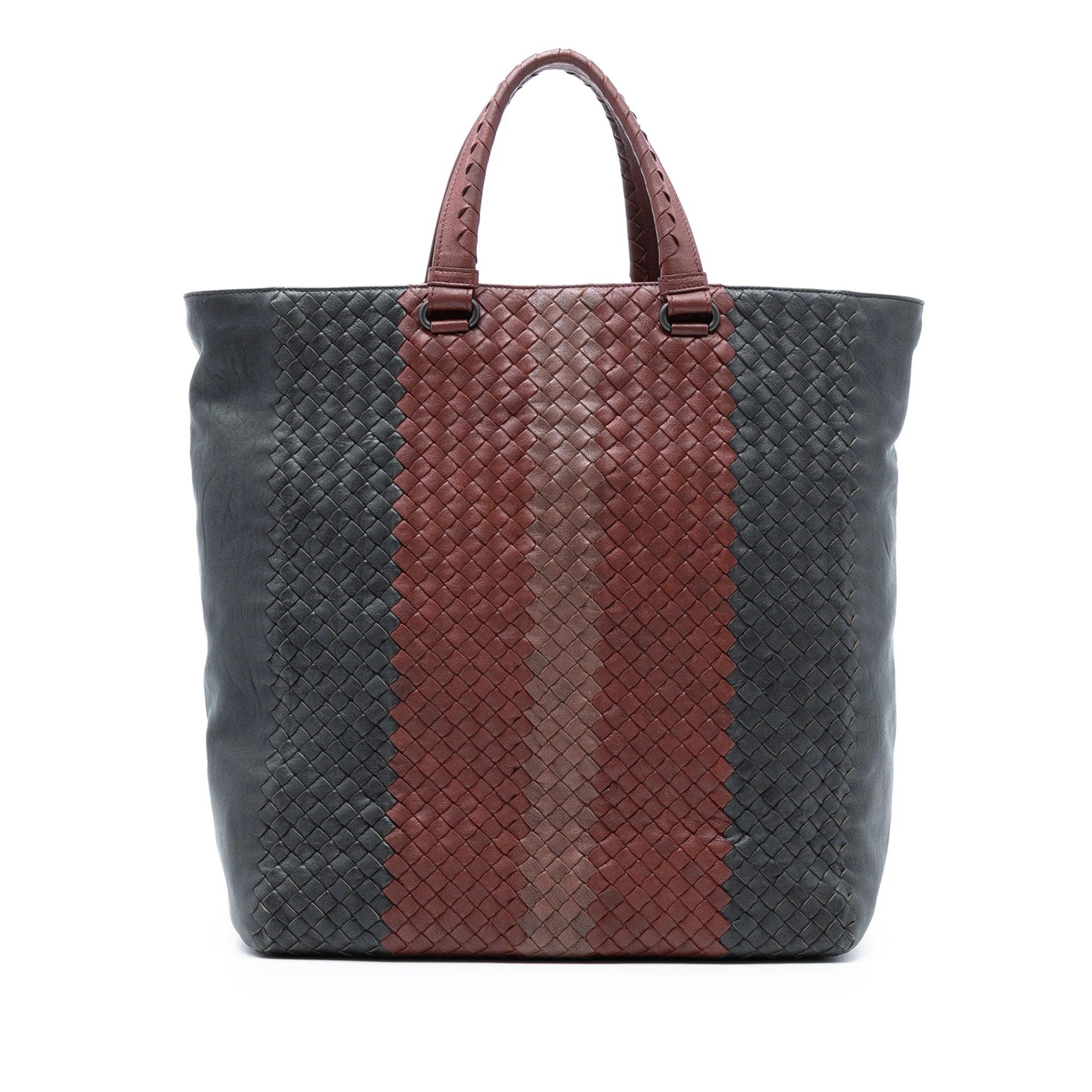 Leather tote