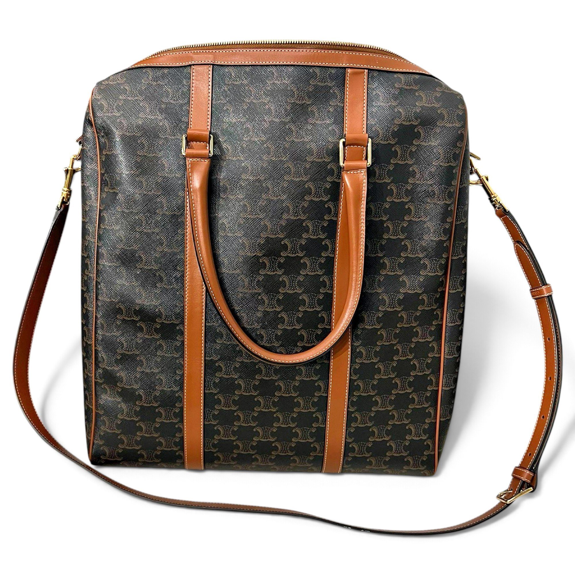 Leather tote