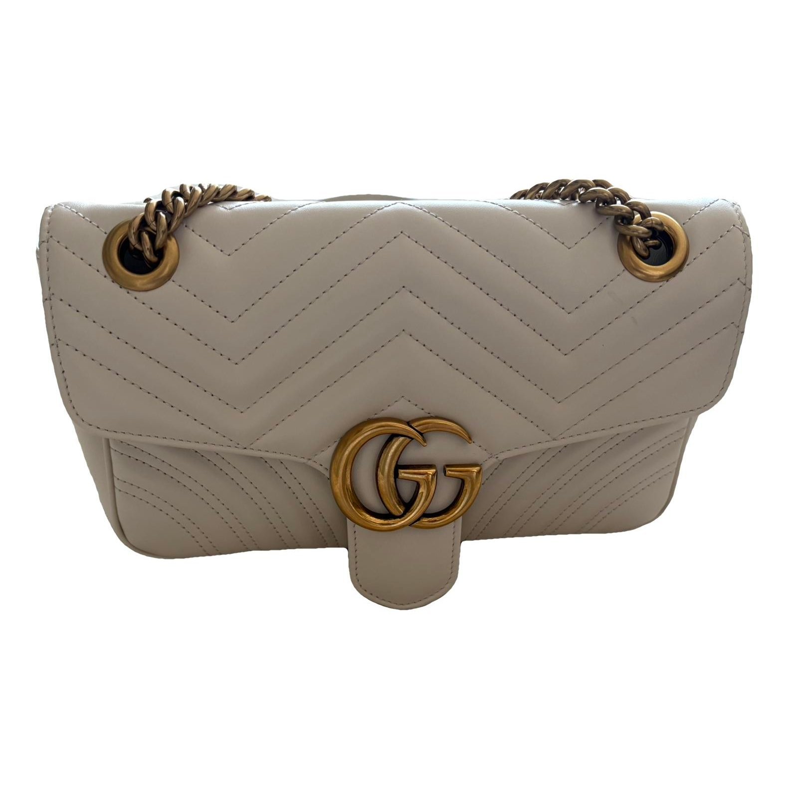 GG Marmont Flap leather crossbody bag
