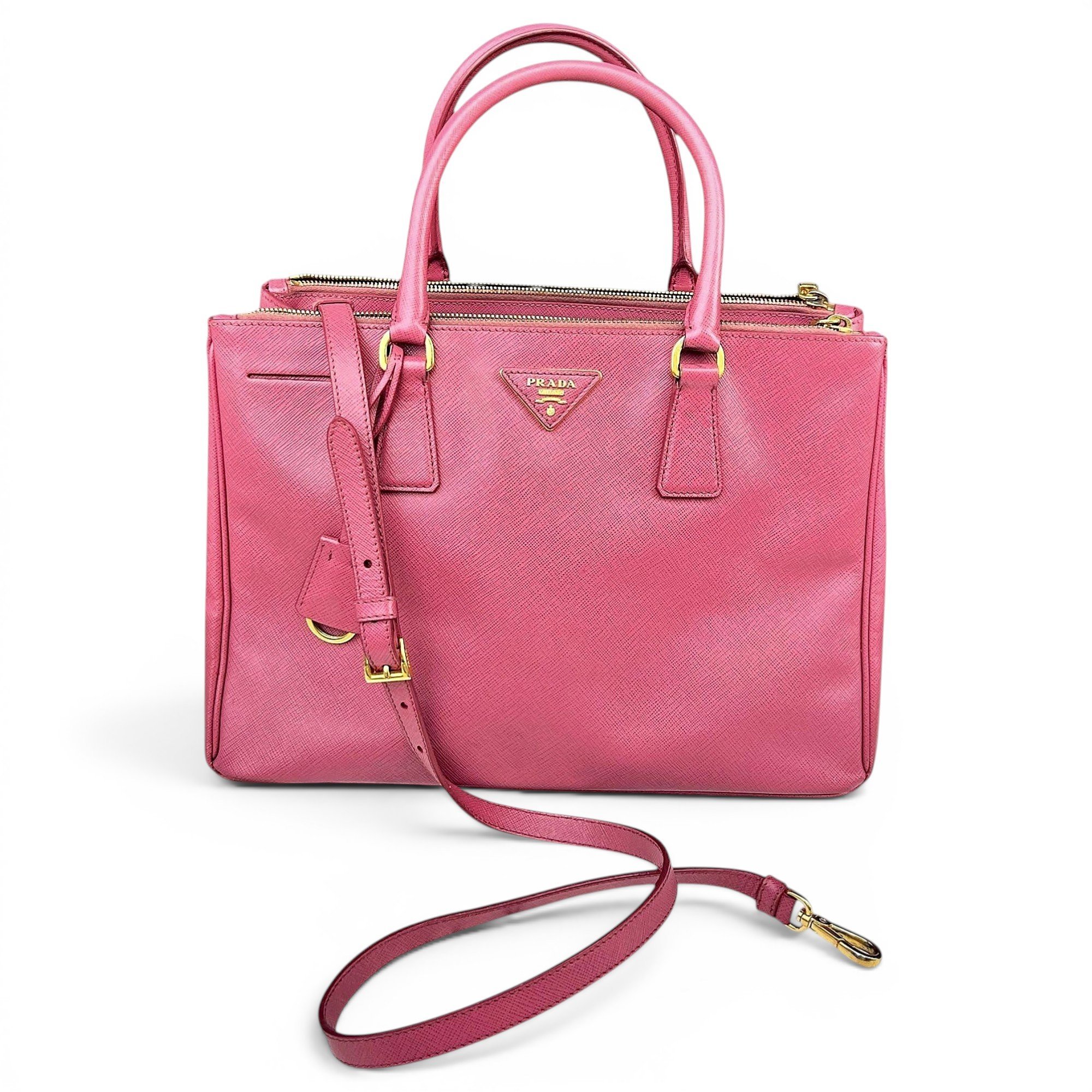 Galleria leather handbag