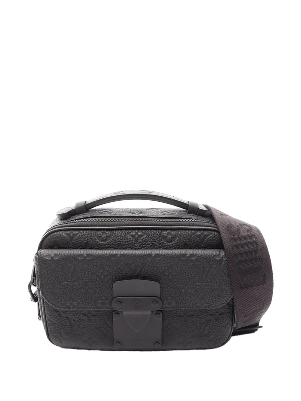 2021-2026 Monogram Taurillon S Lock Messenger Bag satchel