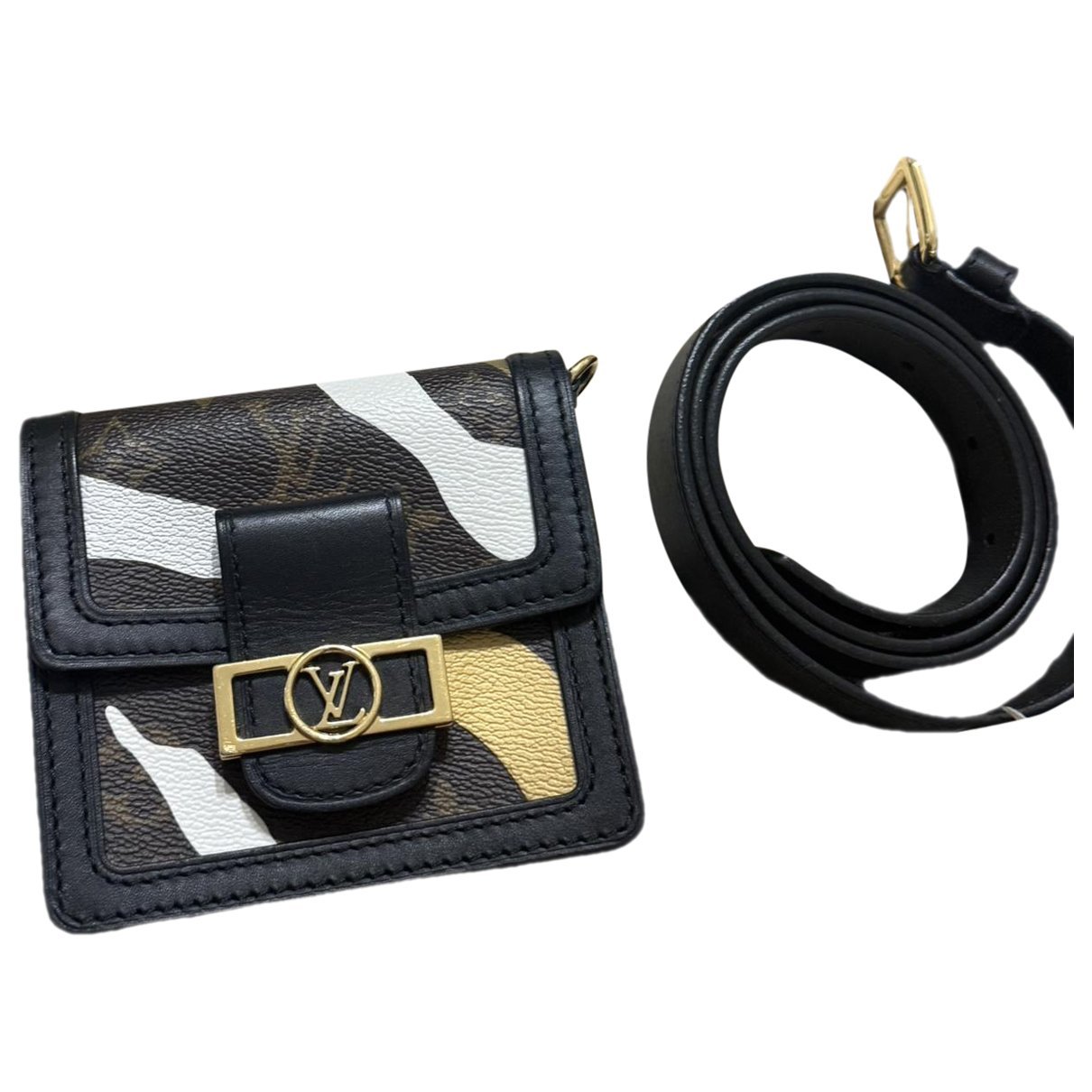 Dauphine Mini leather crossbody bag