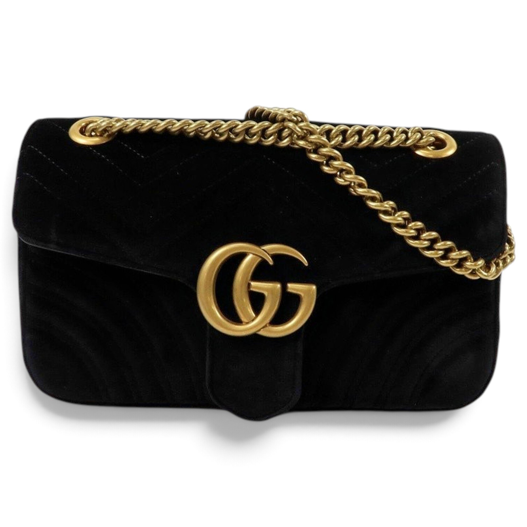 GG Marmont velvet handbag