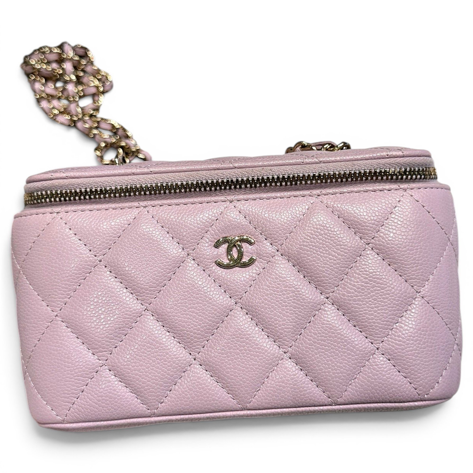 Vanity leather mini bag