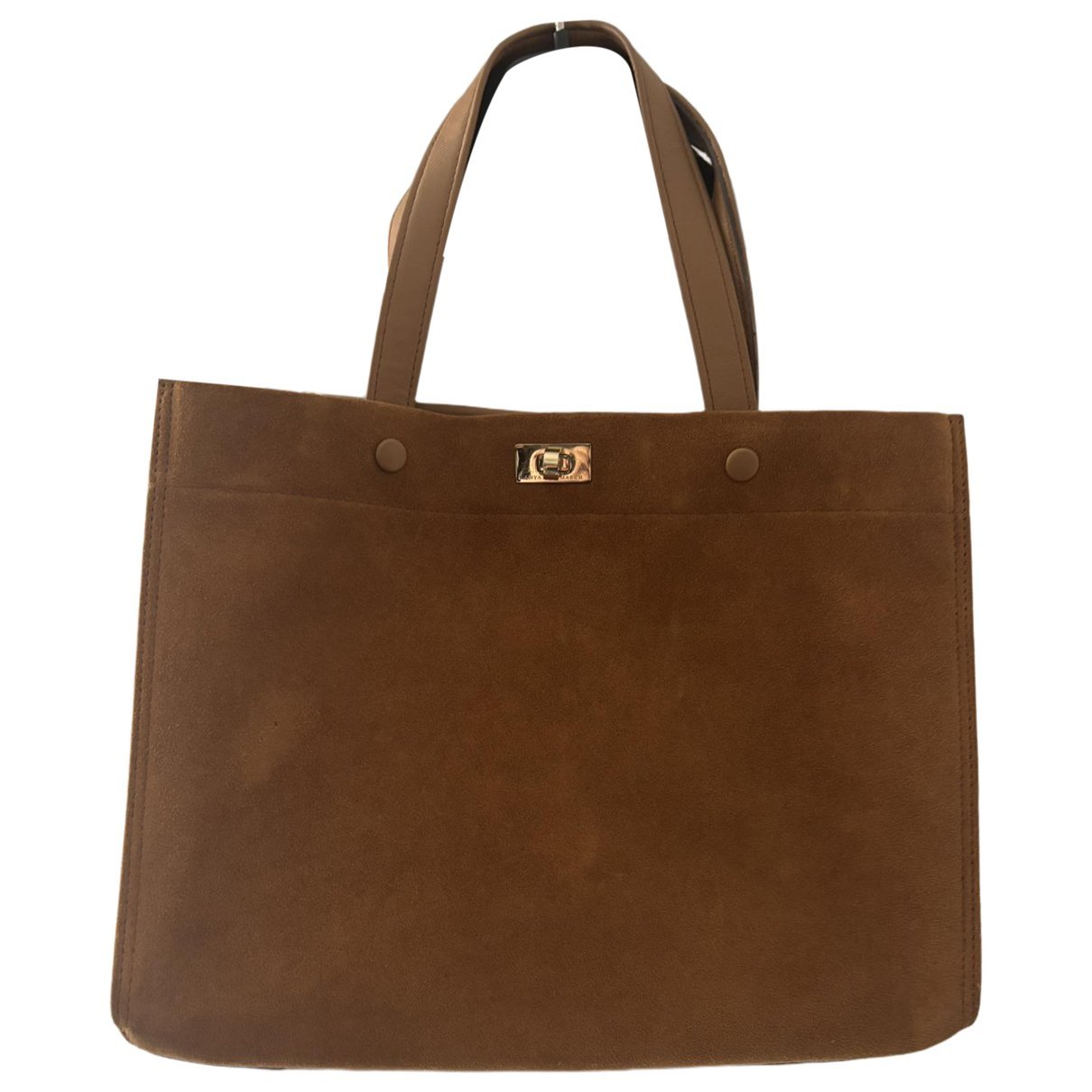 Leather tote