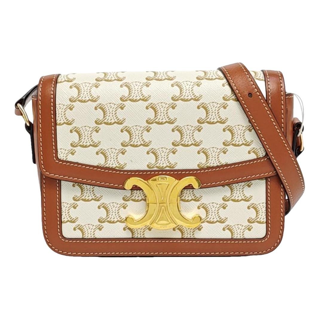 Triomphe cloth handbag