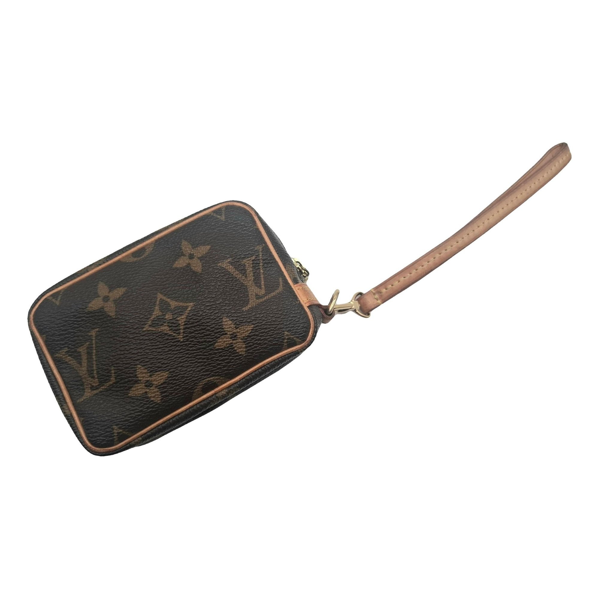 Wapity leather clutch bag