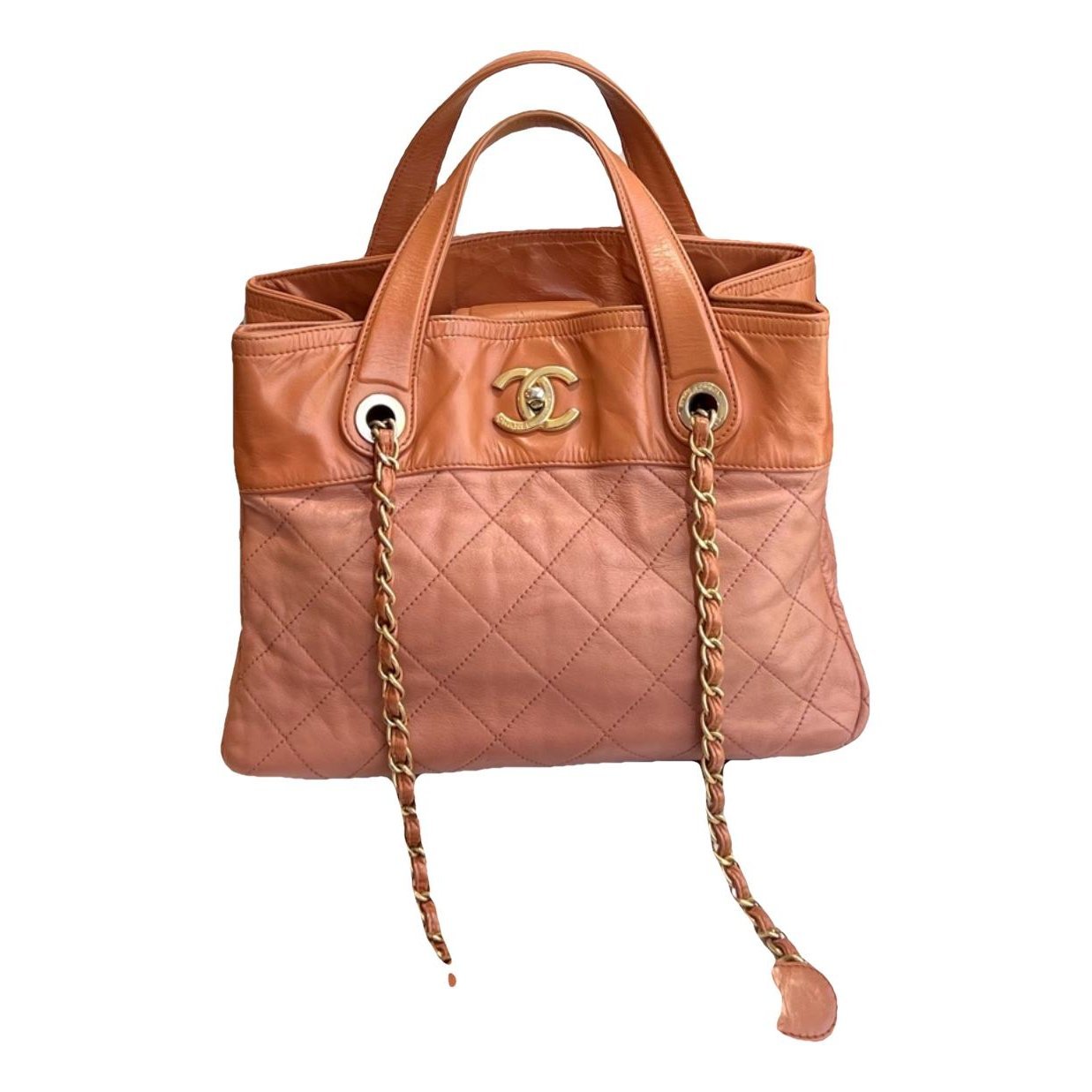 Executive leather tote