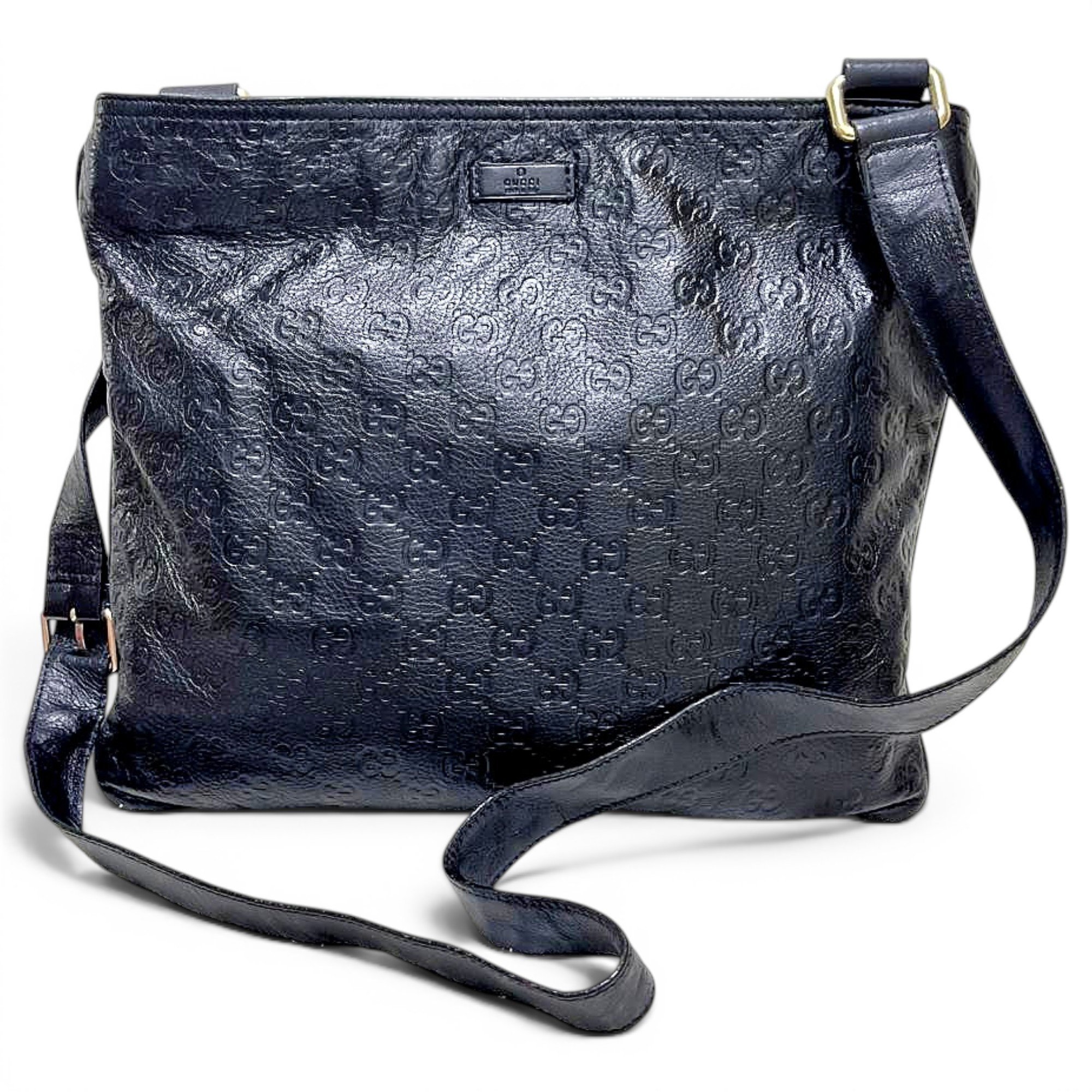 Leather crossbody bag