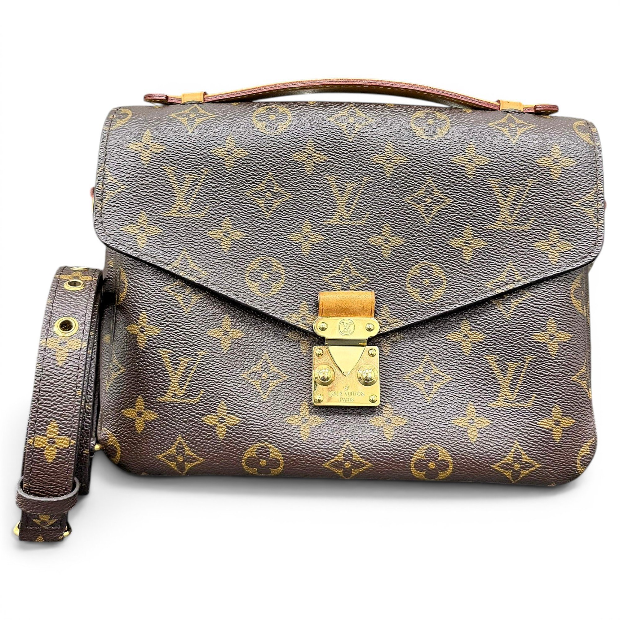 Metis leather handbag