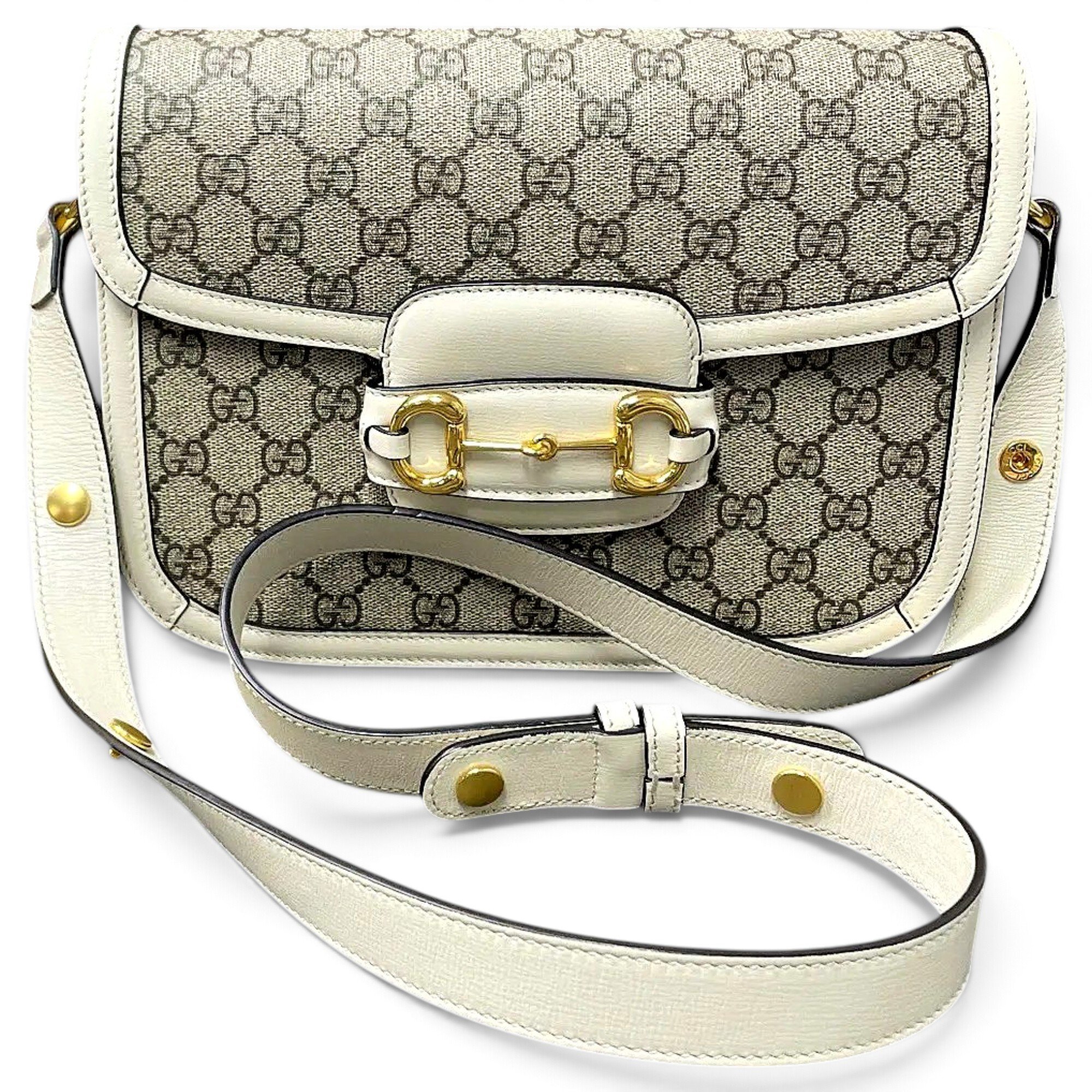 Horsebit 1955 leather handbag