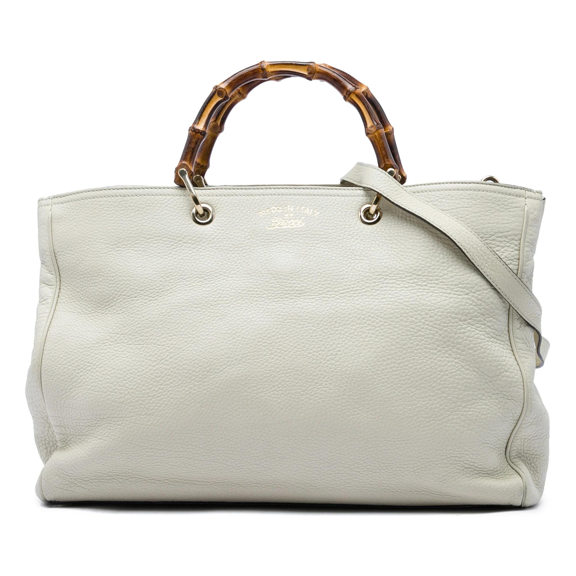 Bamboo leather satchel