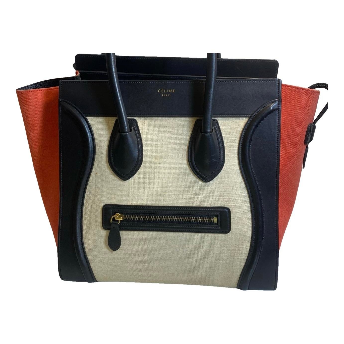 Luggage leather handbag