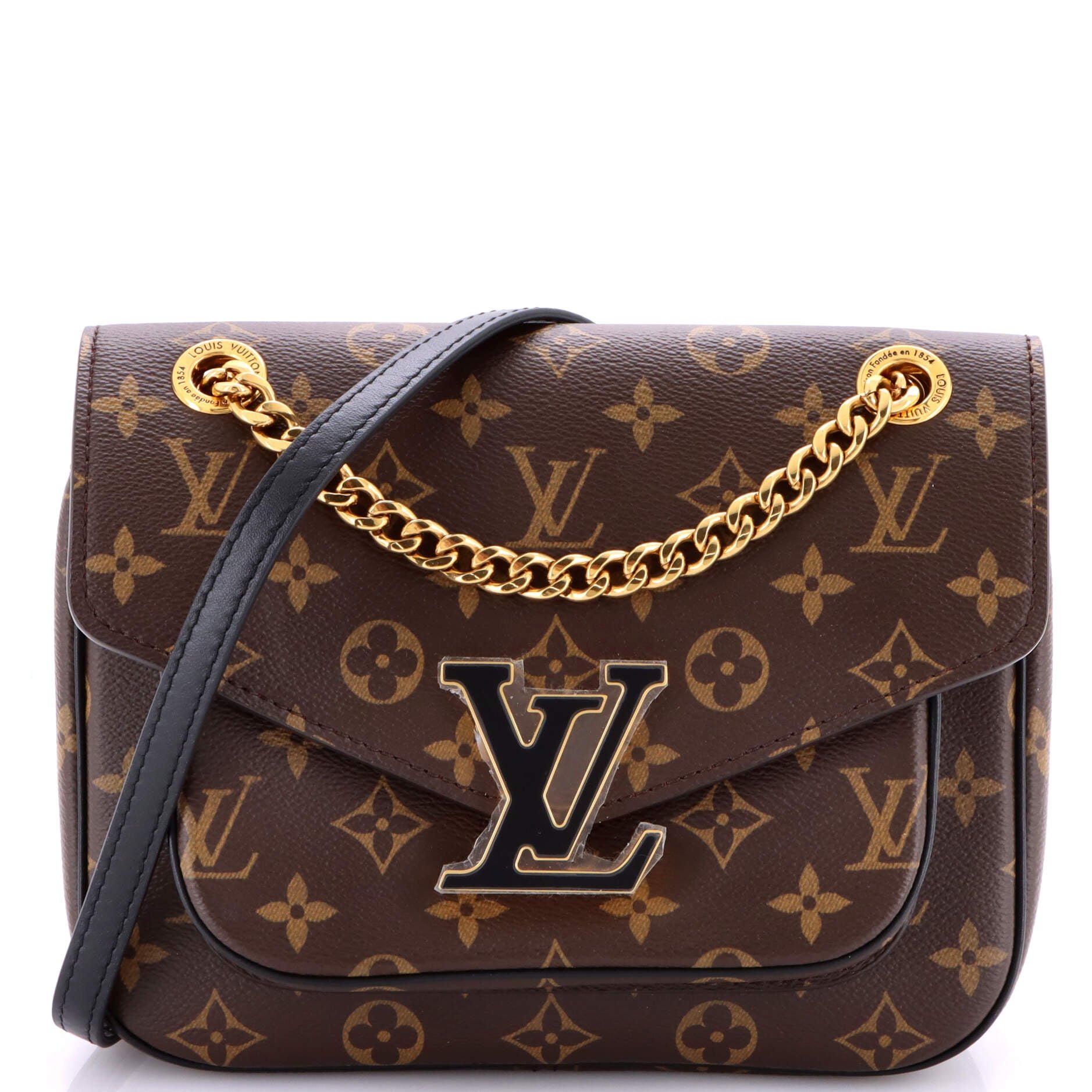 Louis Vuitton Passy Handbag Monogram Canvas