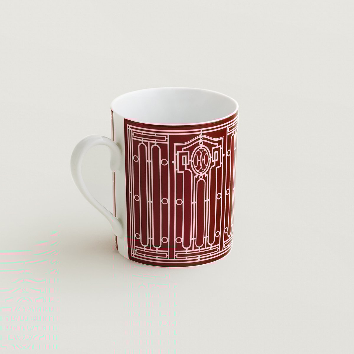 H Deco rouge mug n°2