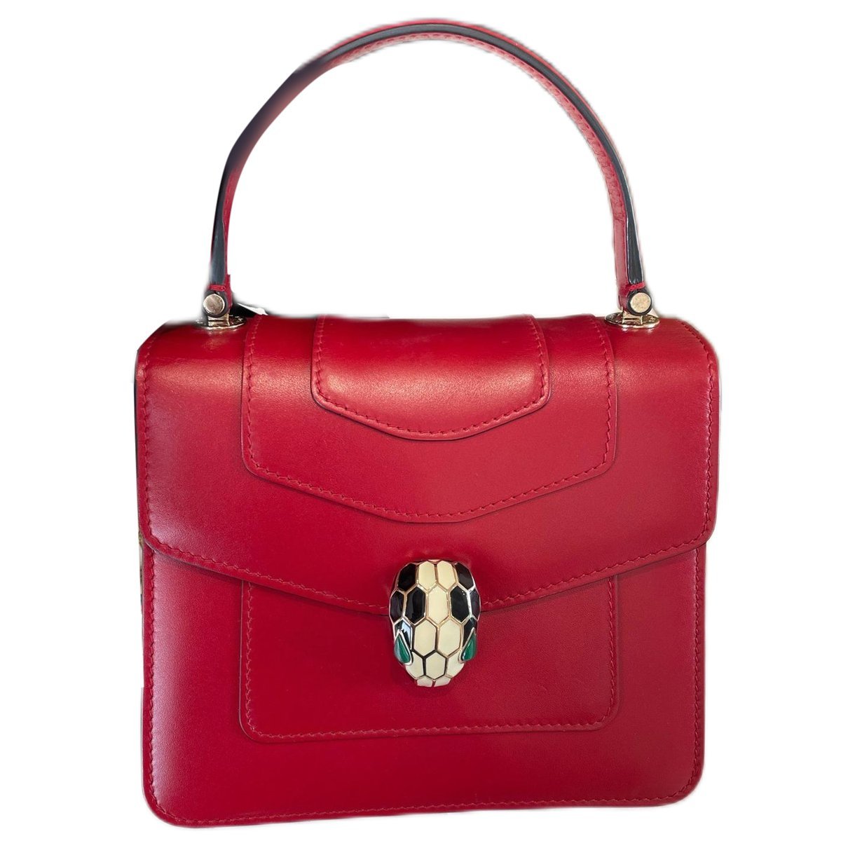 Serpenti leather crossbody bag
