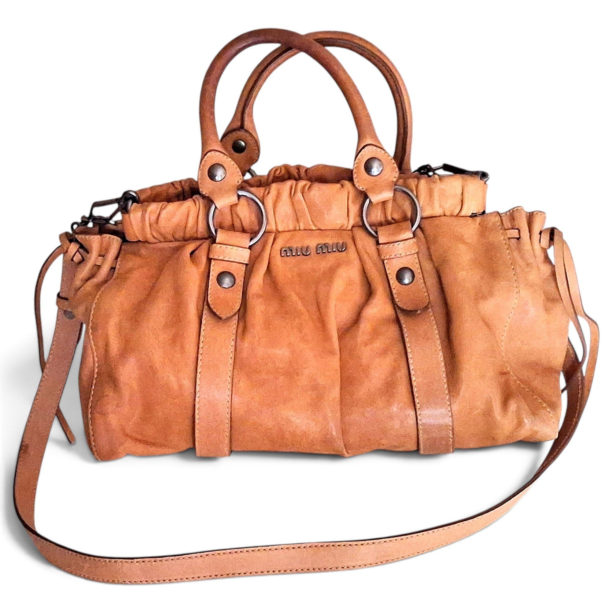 Vitello leather handbag
