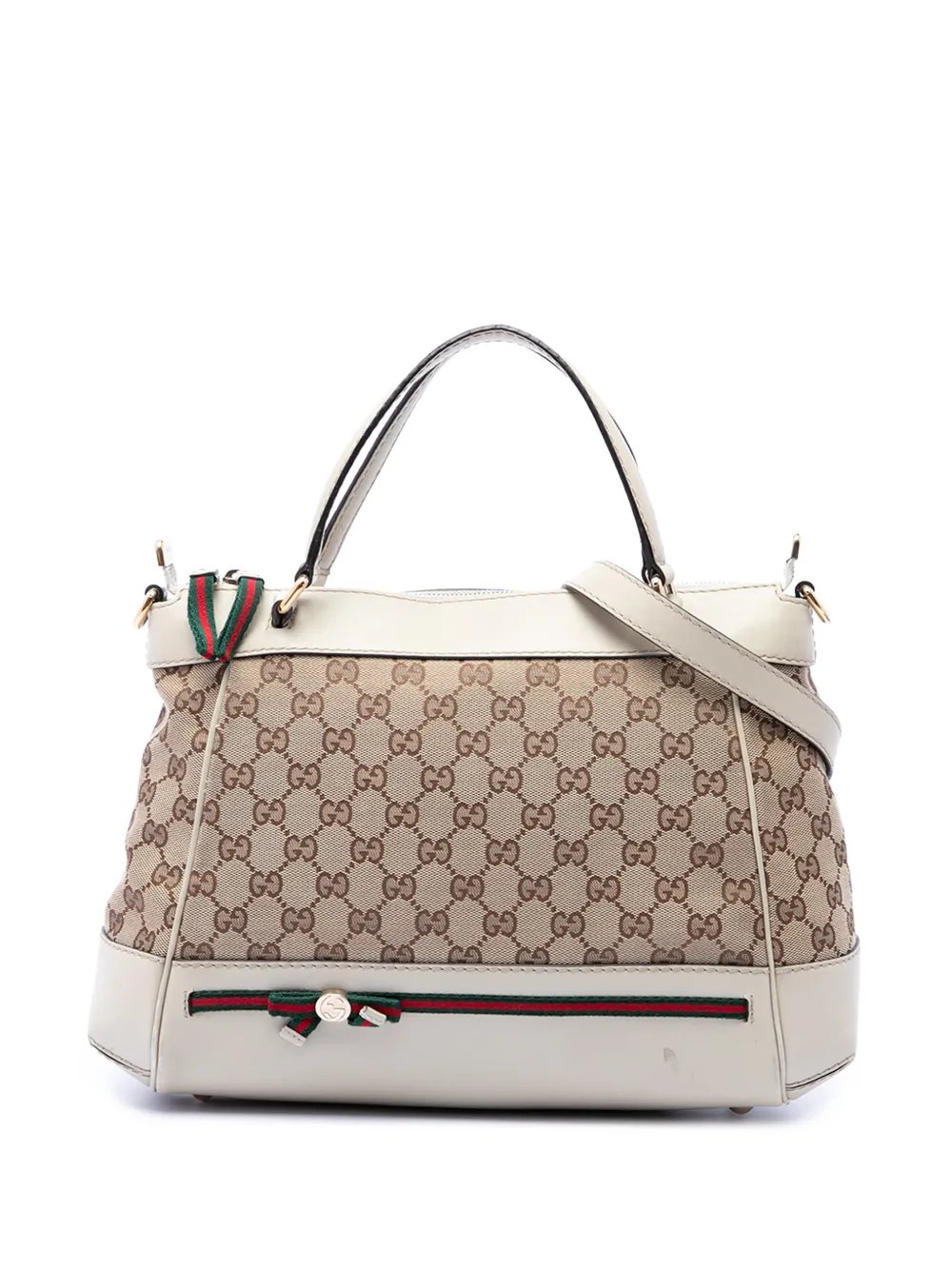 2016-2026 GG Canvas Web Mayfair satchel