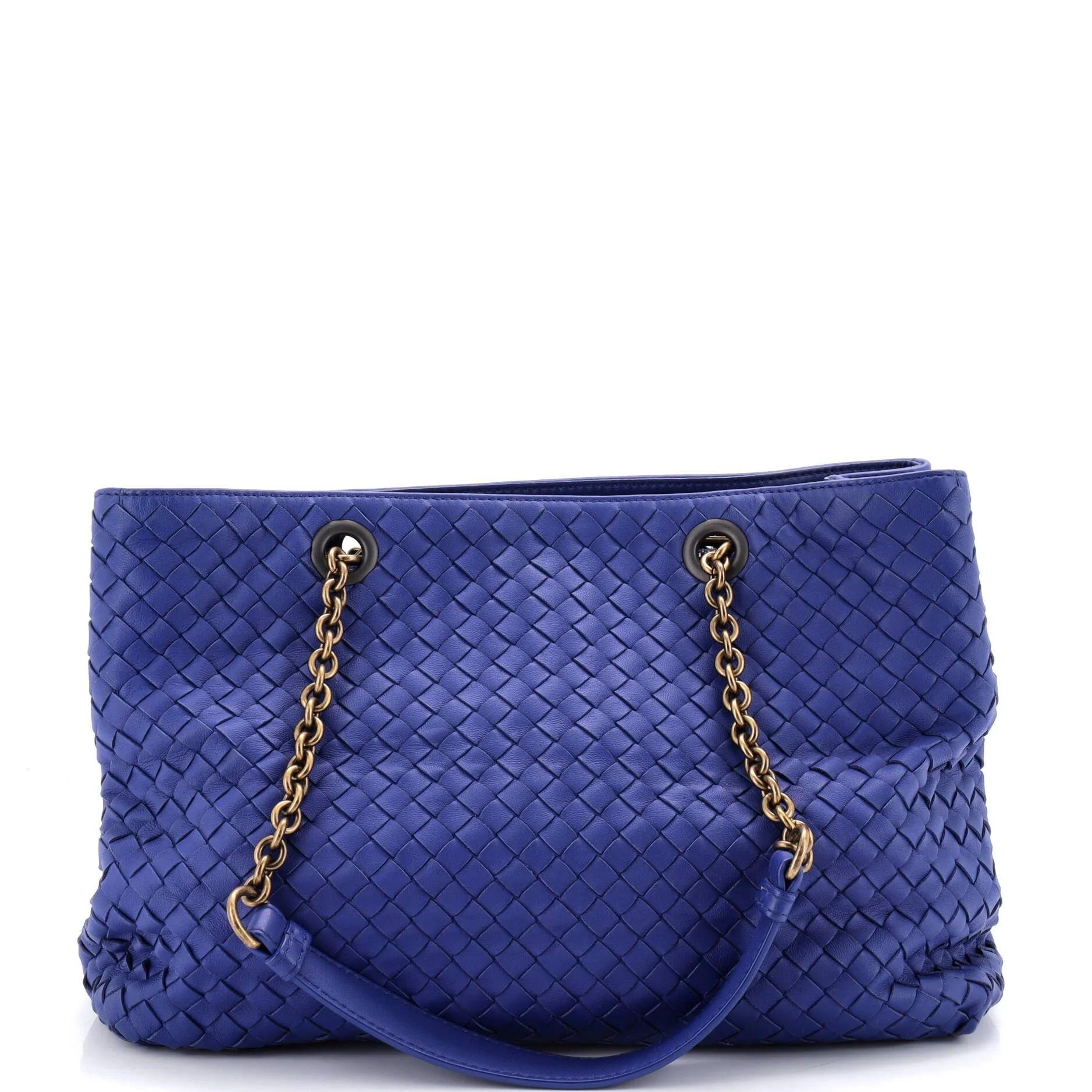 Leather tote