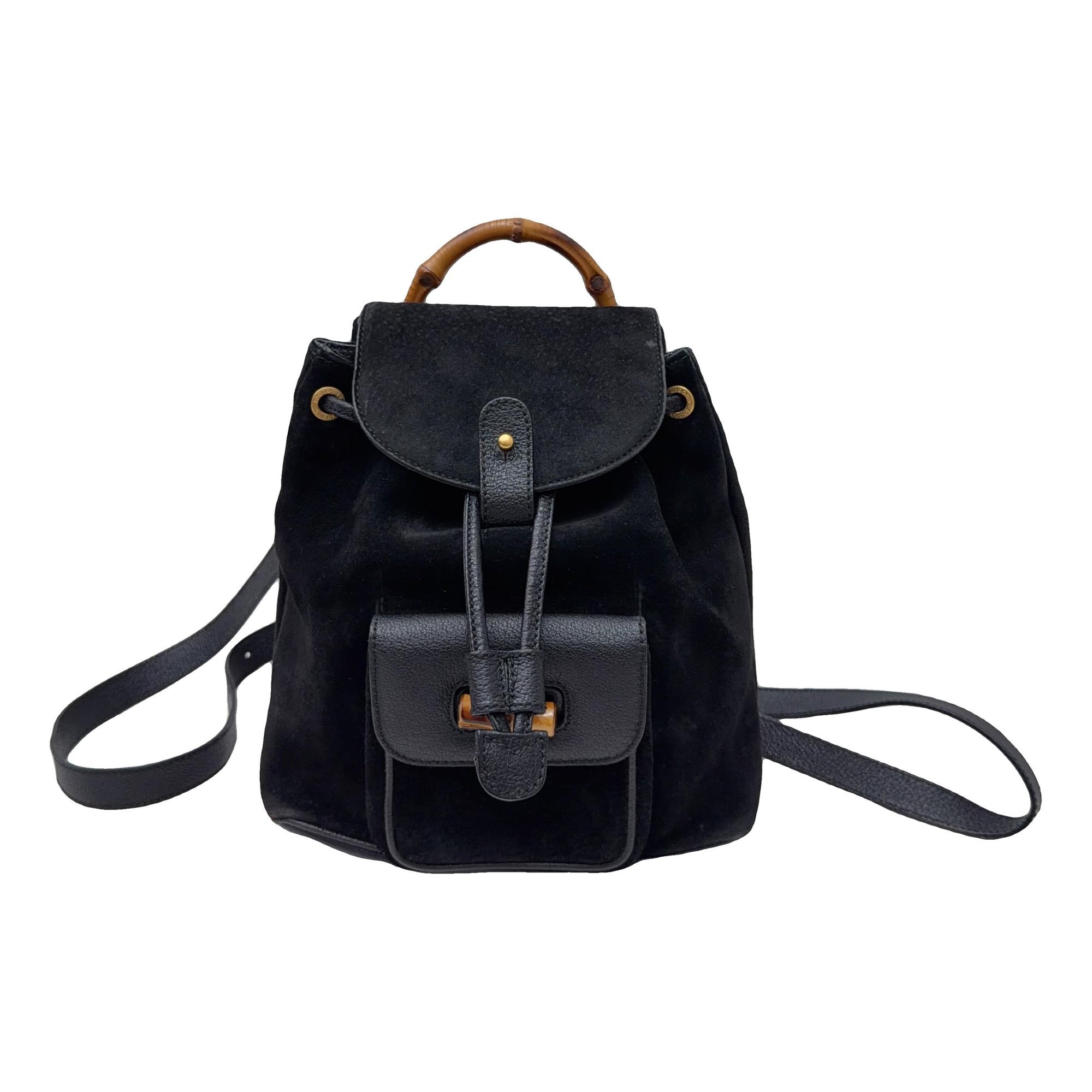 Bamboo Tassel Oval backpack