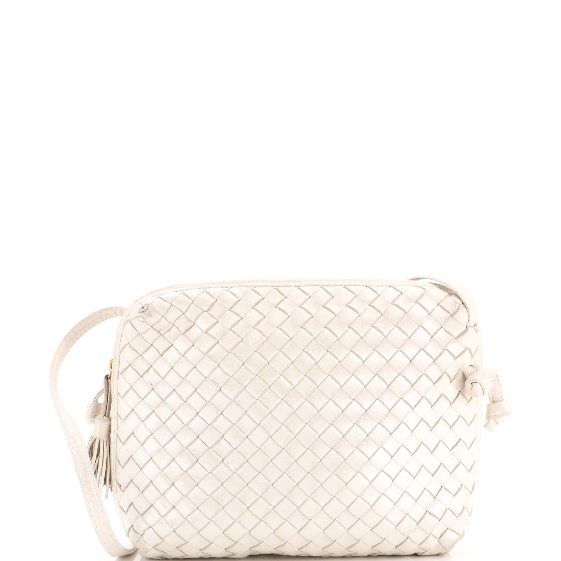 Bottega Veneta Nodini Crossbody Bag Intrecciato Nappa Small