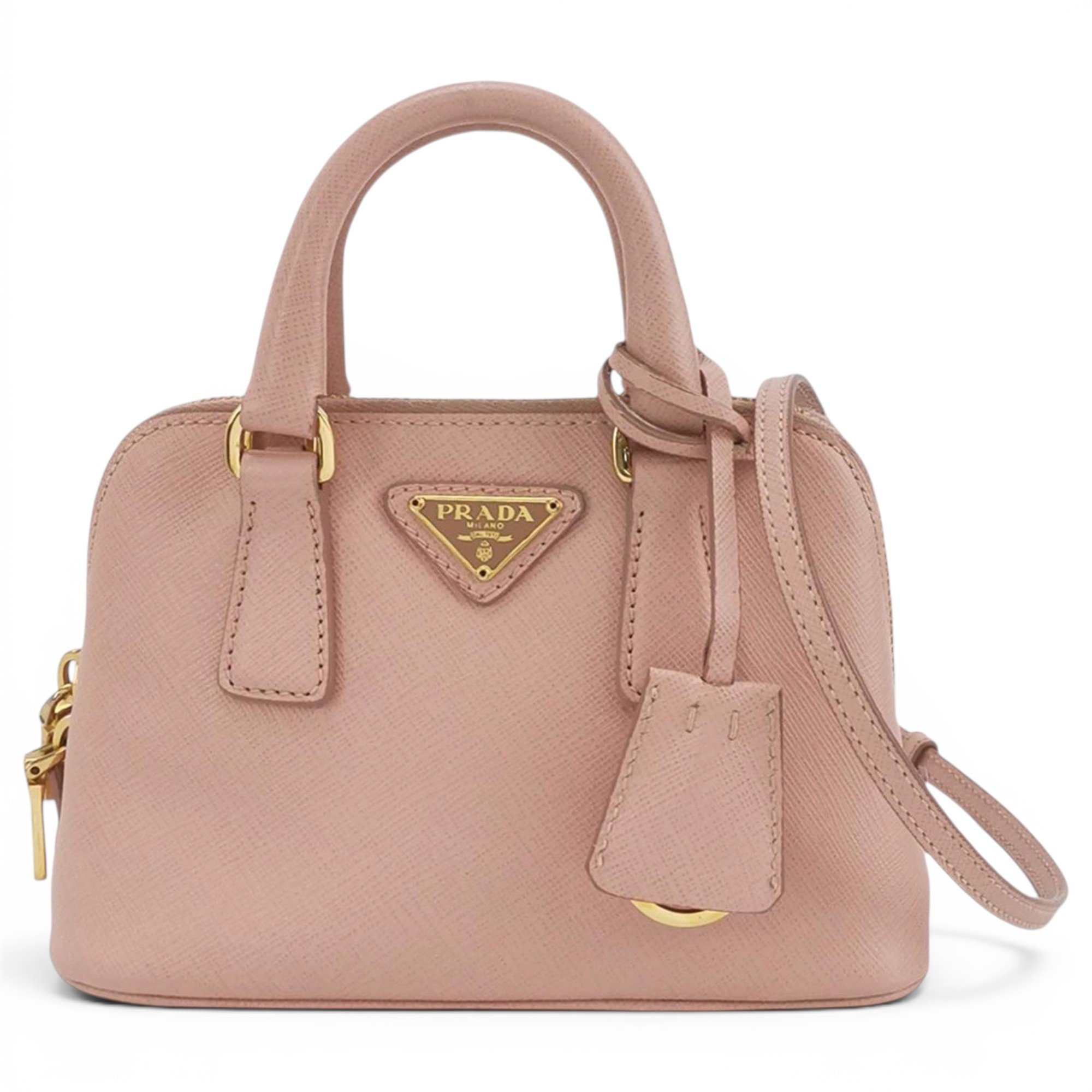 Promenade leather handbag