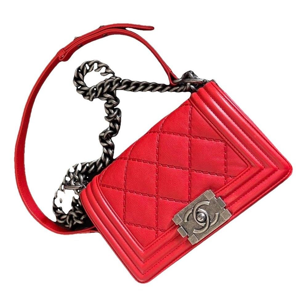 Boy leather handbag