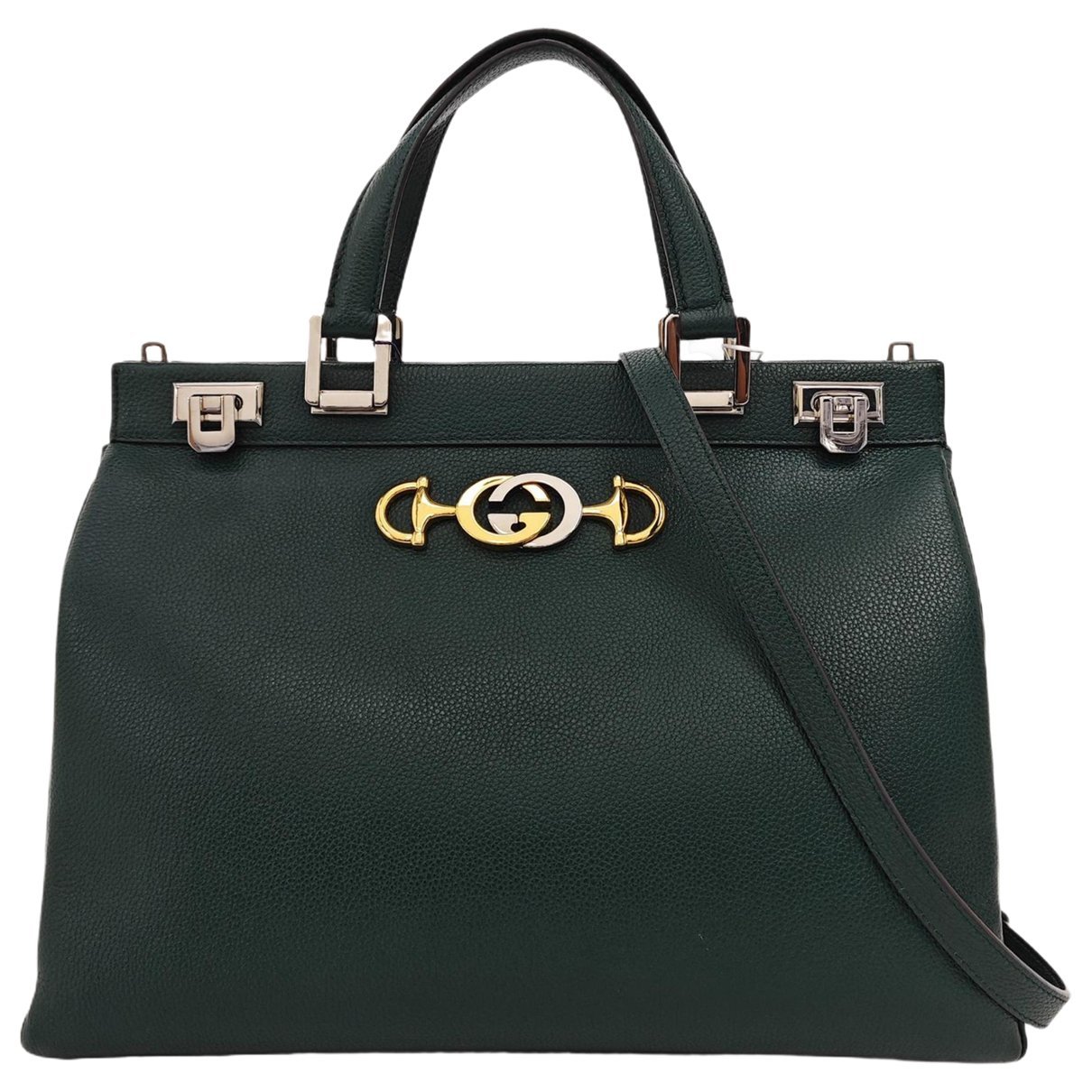 Zumi leather handbag