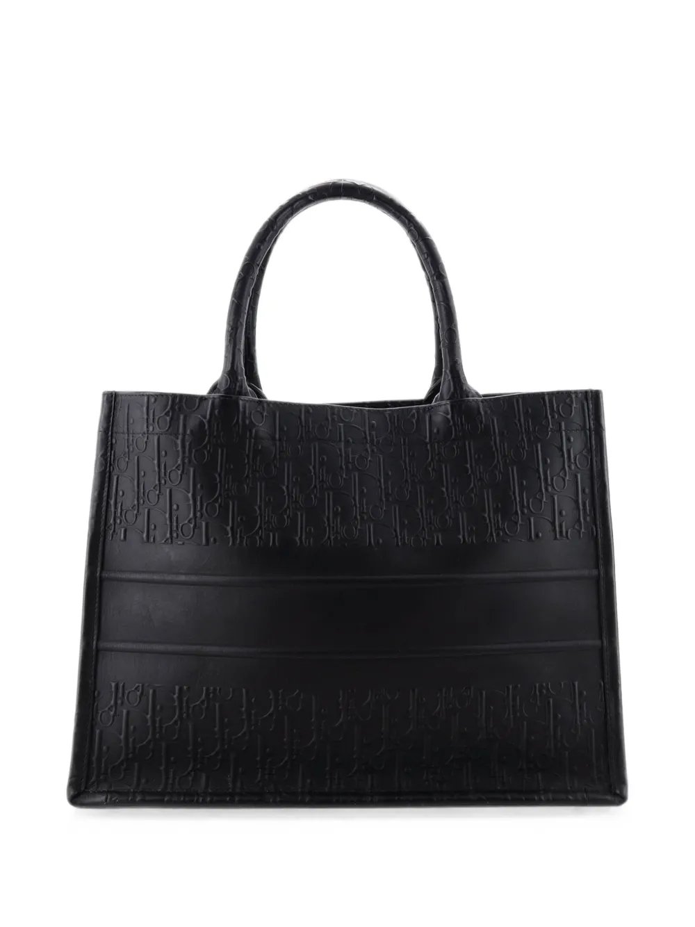 Book Oblique Embossed Calfskin Medium tote bag