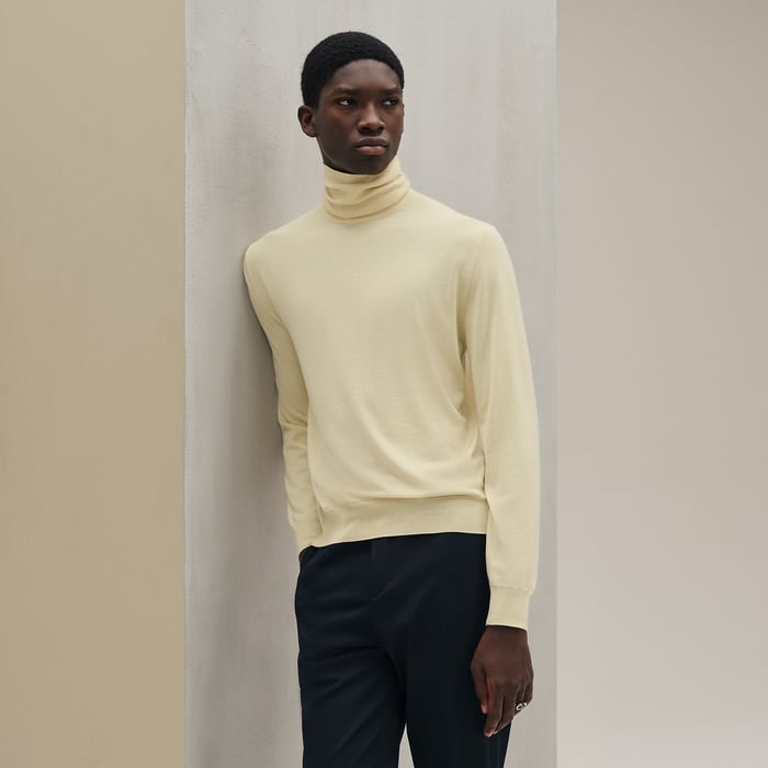 Vanille "Detail H" Turtleneck Sweater