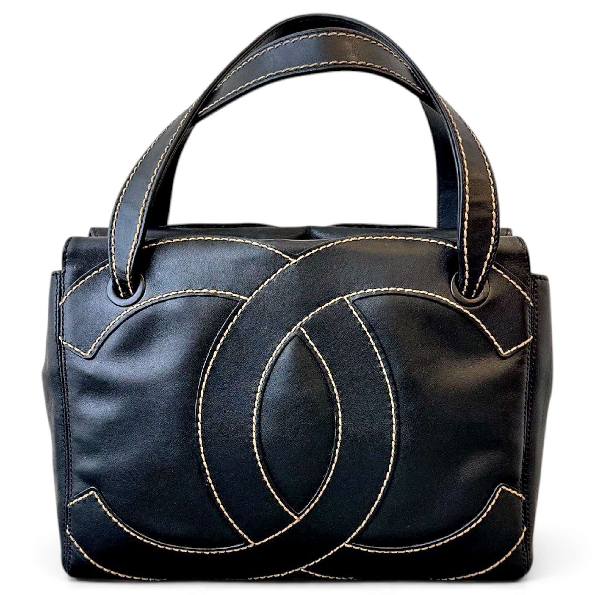 Executive leather handbag