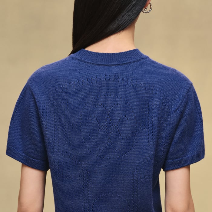 Bleu Outremer Cashmere Dress