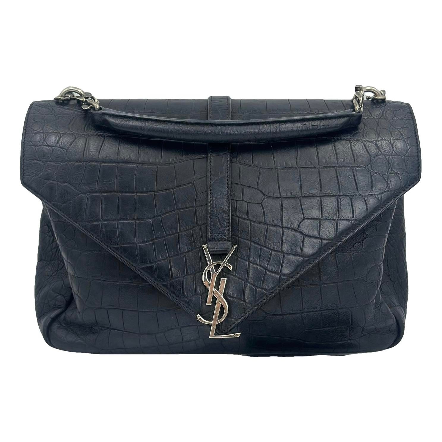 Collége monogramme leather handbag