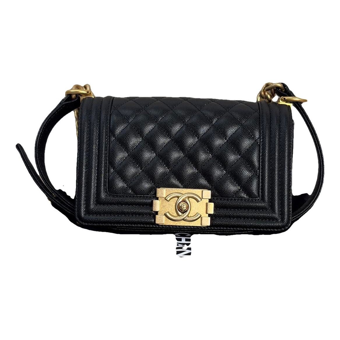 Boy leather crossbody bag
