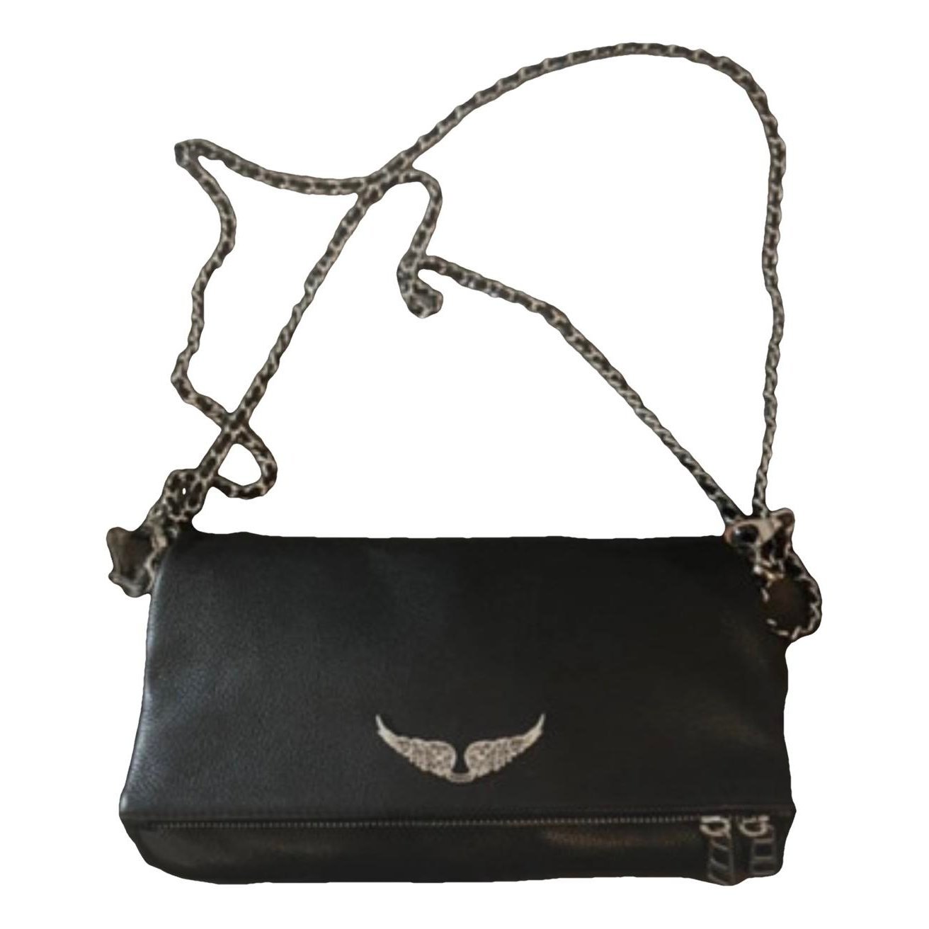 Rock leather crossbody bag