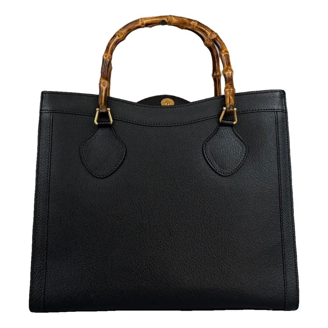 Diana Bamboo leather tote