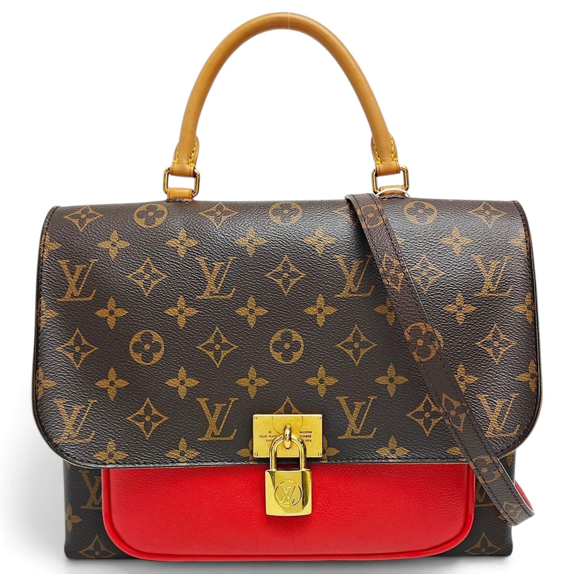 Marignan leather handbag