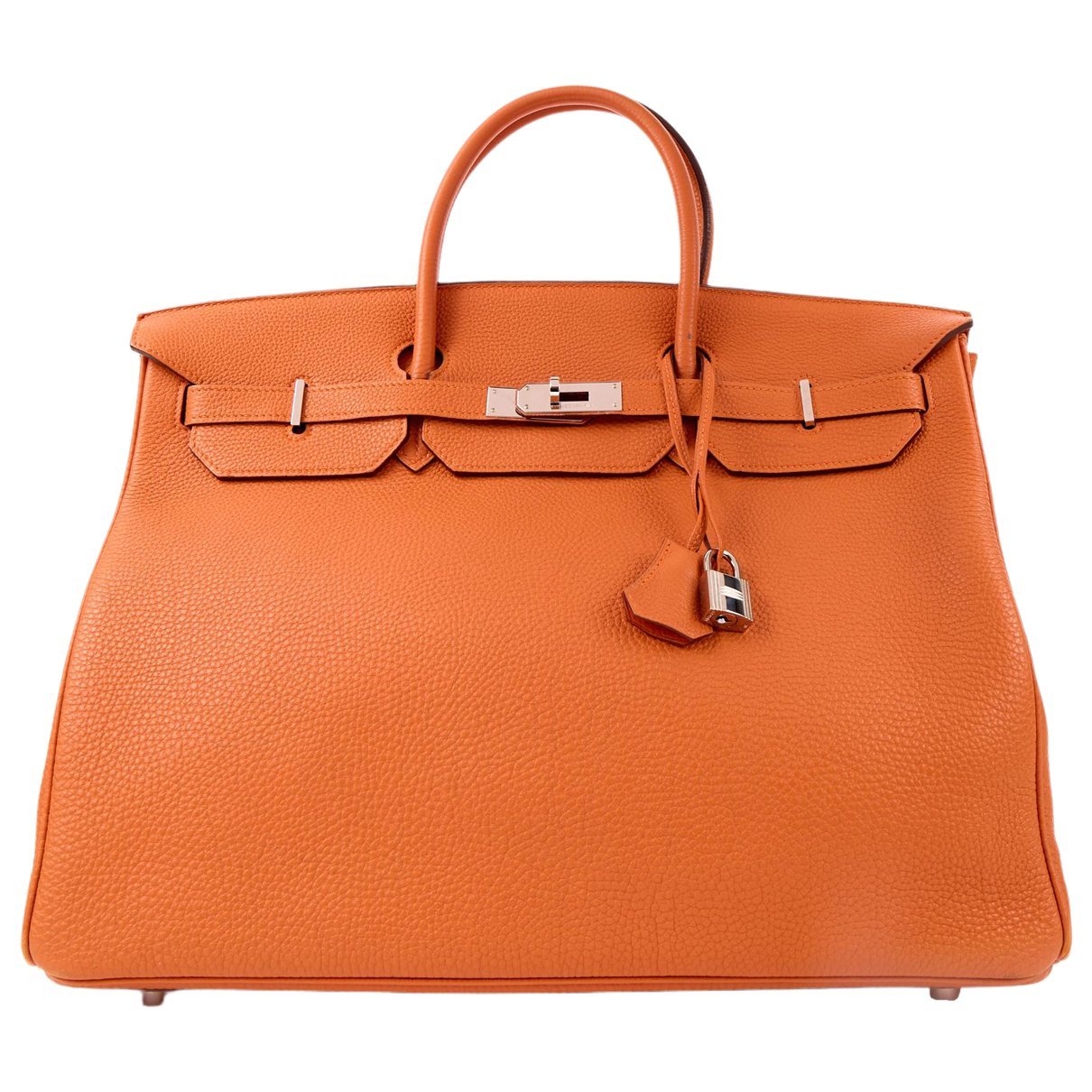 Birkin 40 leather handbag
