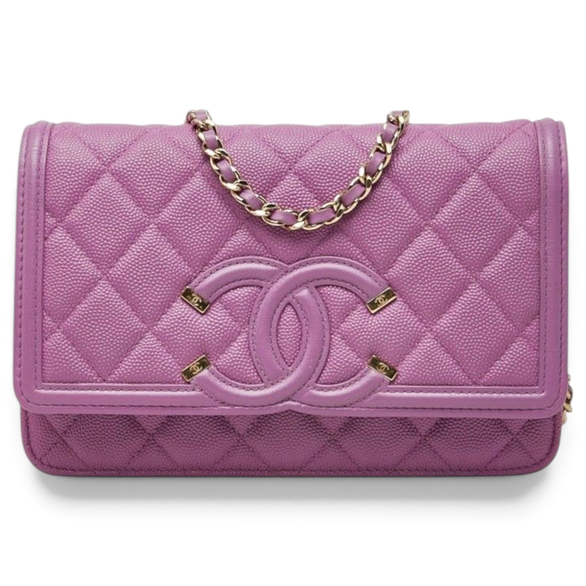 CC Filigree leather handbag