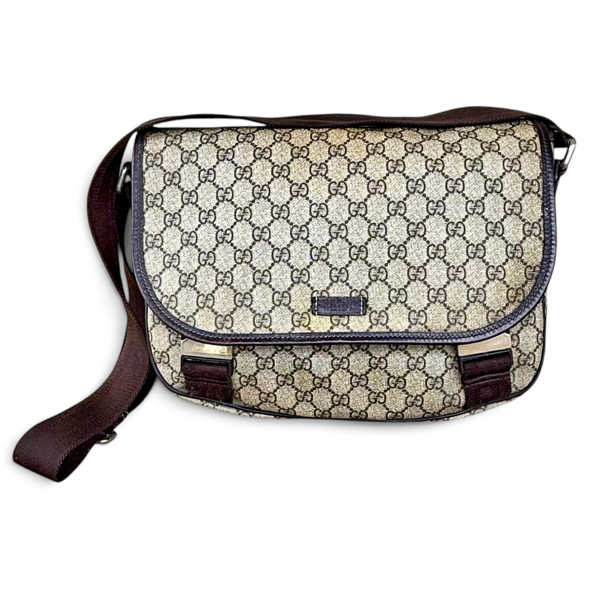 Leather satchel