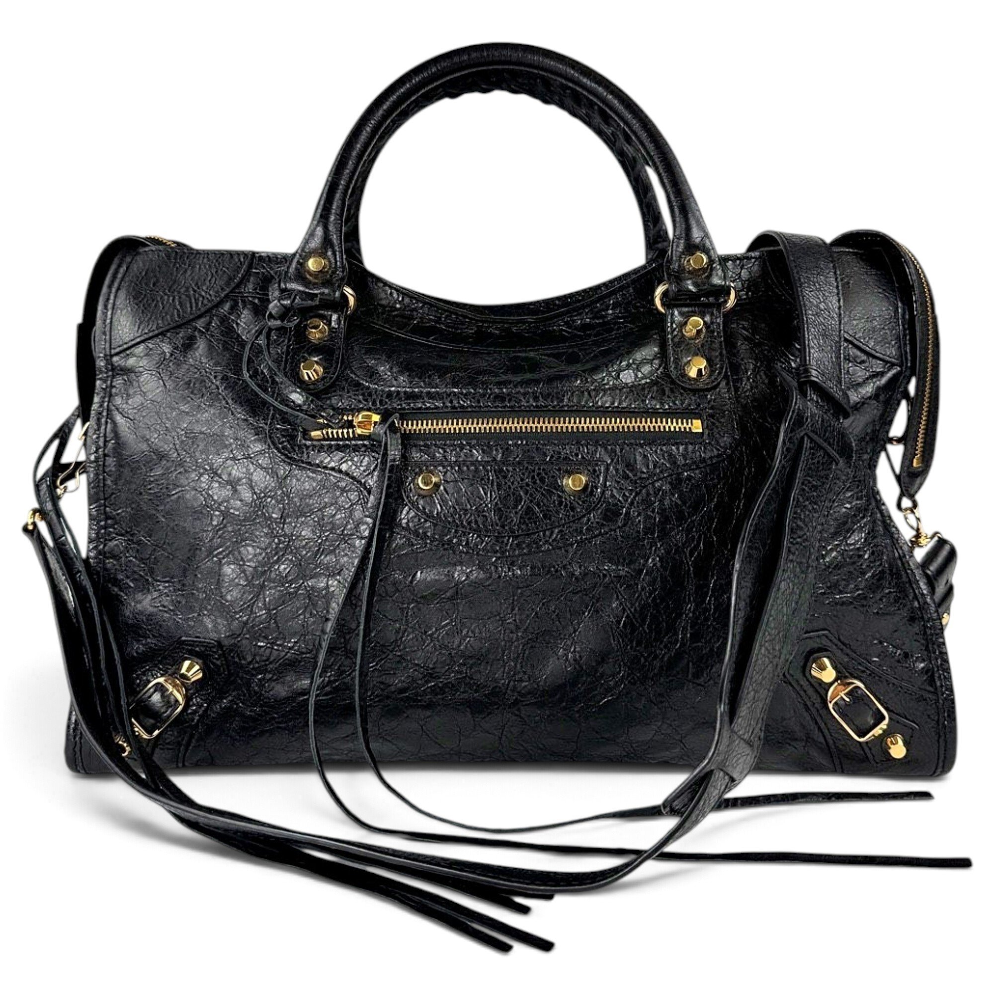 Balenciaga City leather handbag