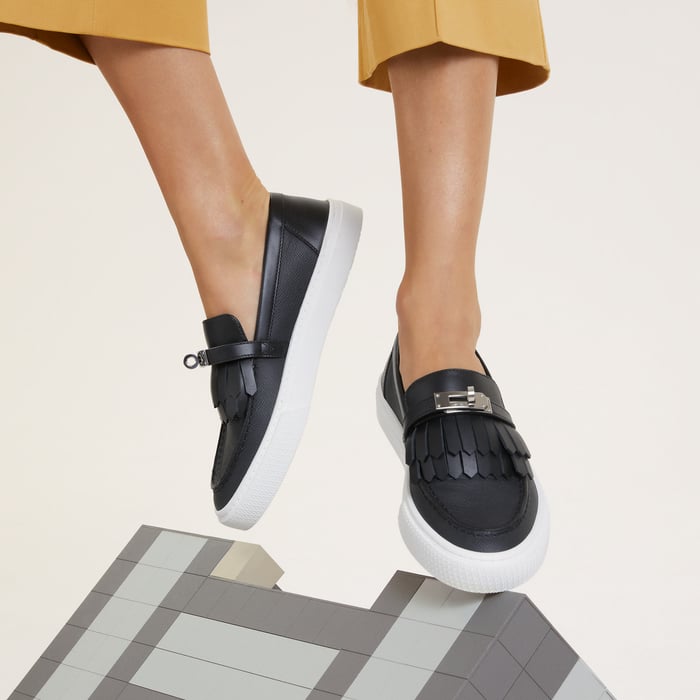 Noir Game Slip-on Sneaker