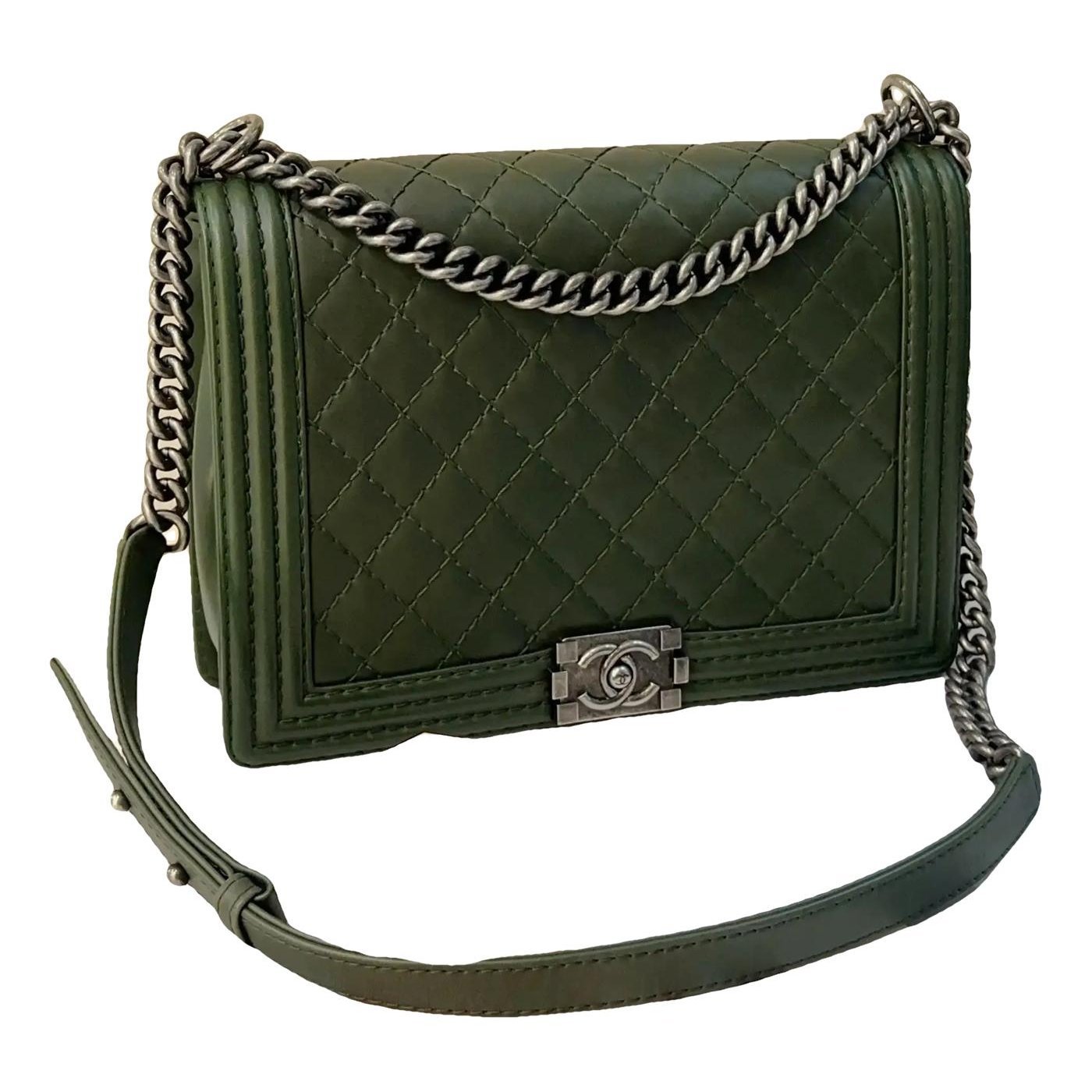 Boy leather crossbody bag