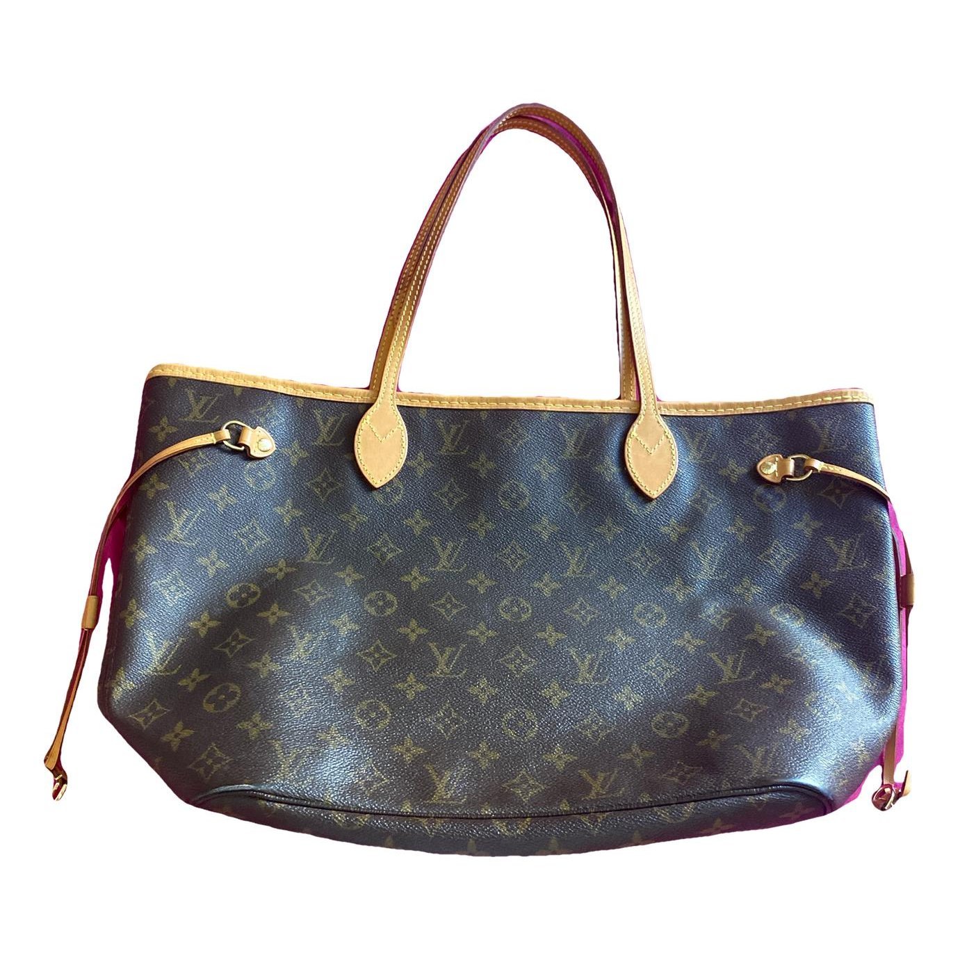Neverfull leather tote