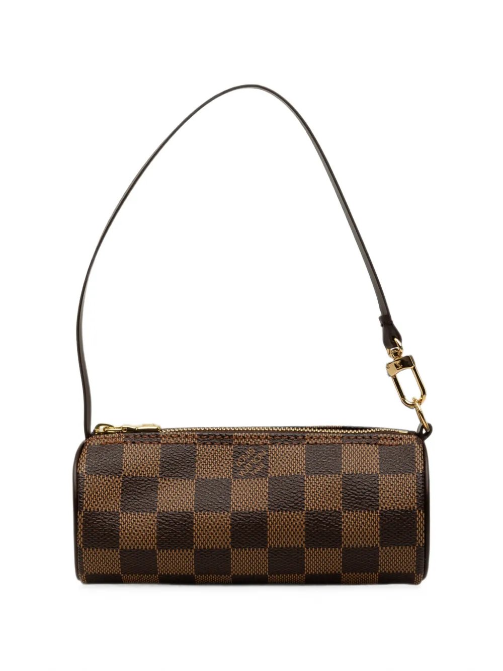 1990-2010 Damier Ebene Papillon Pochette handbag