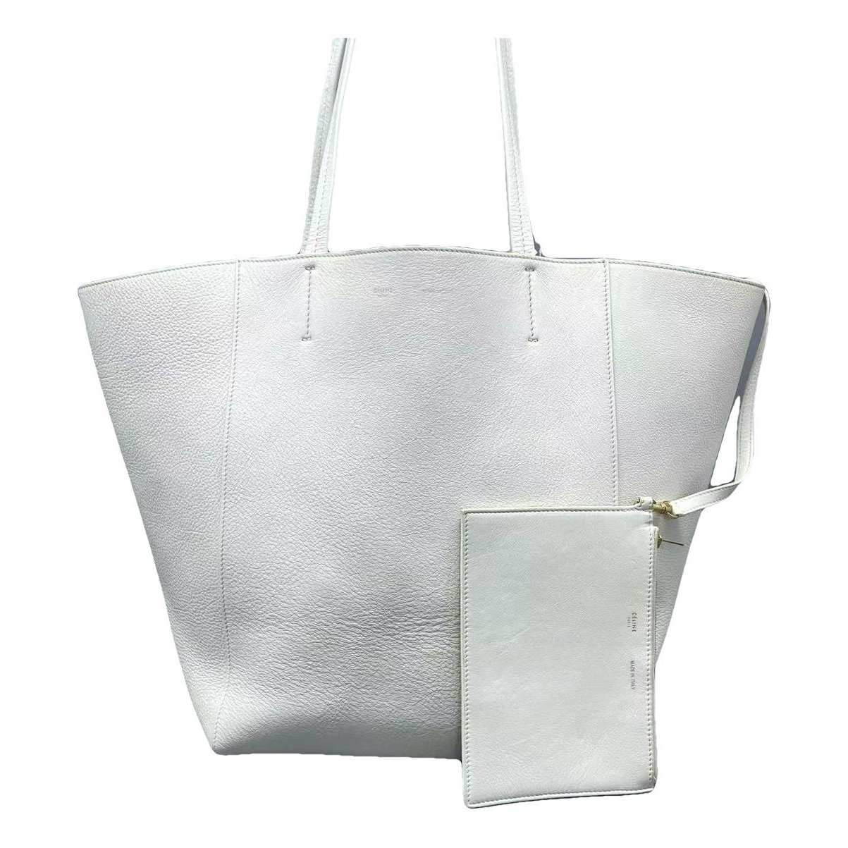Cabas Phantom leather handbag