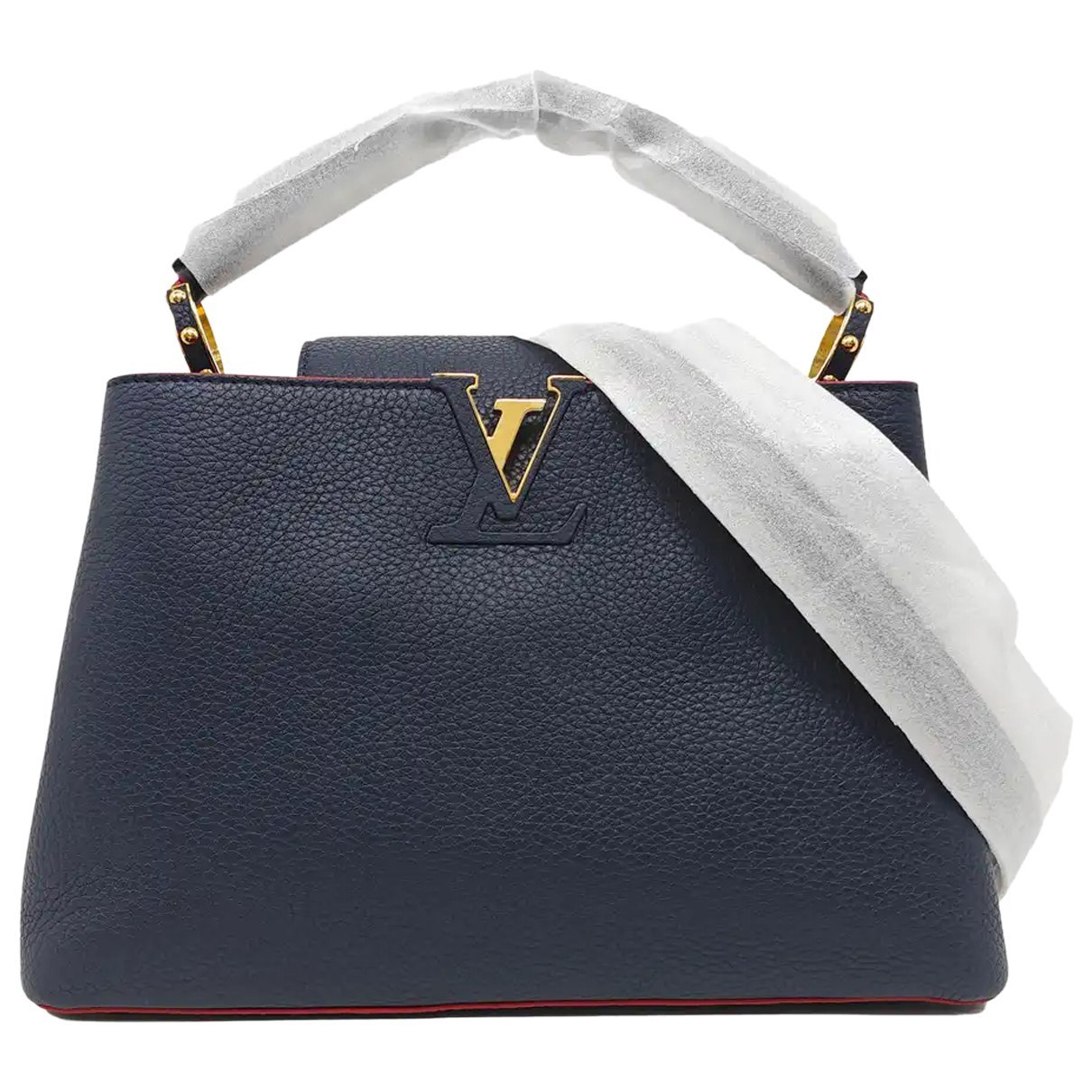Capucines leather handbag
